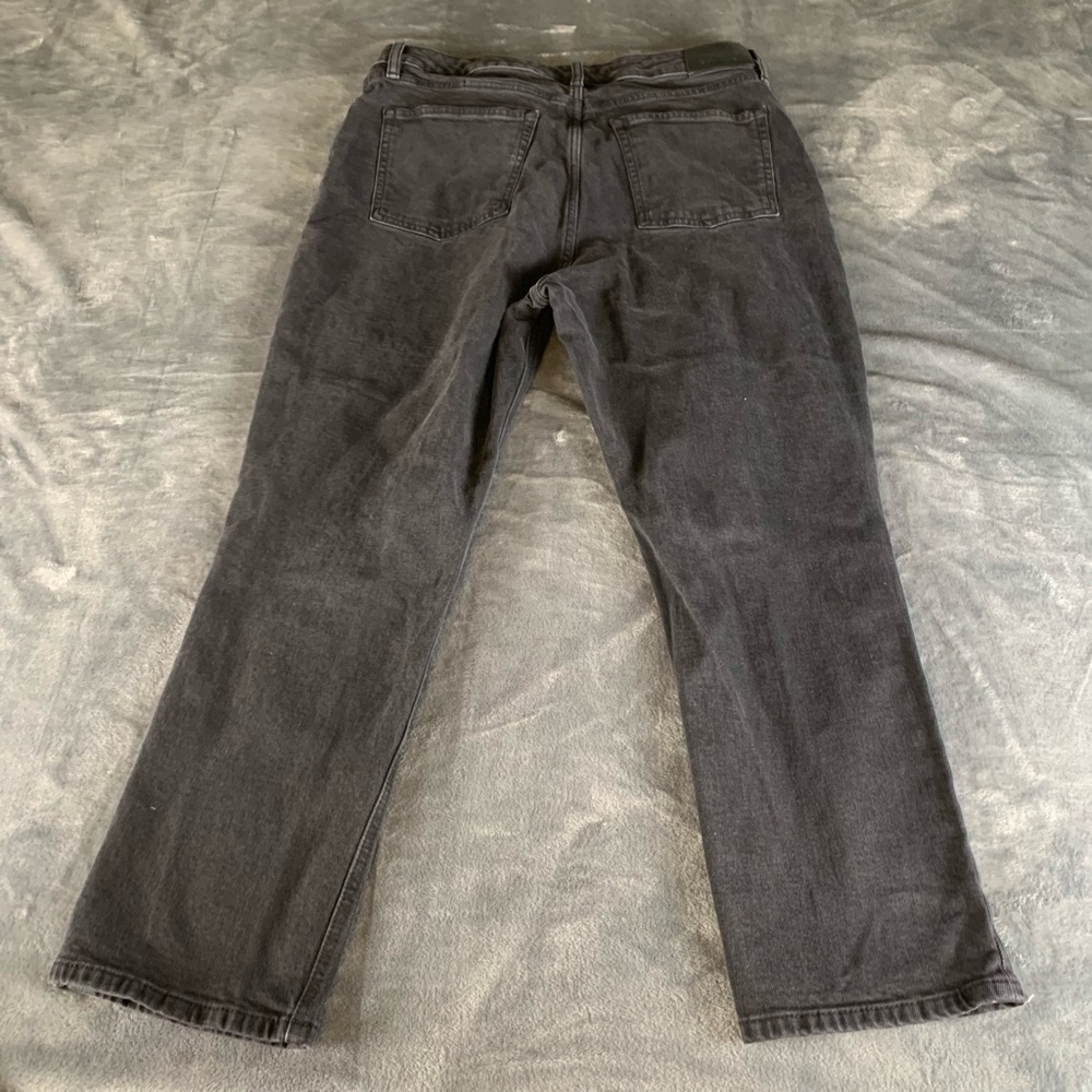 LAUREN JEANS‎ CO Womens Ralph Lauren Classic Straight Leg Black Size 16 - Picture 2 of 12